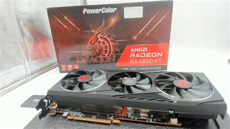 Used Powercolor Red Dragon Amd Radeon Rx Xt Gaming Graphics Card