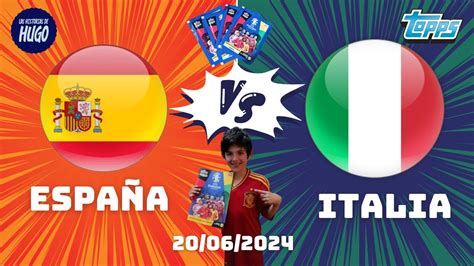 PREDICCIÓN PARTIDAZO ESPAÑA VS ITALIA CROMOS MATCH ATTAX ALL STARS