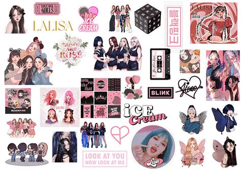 Top Sticker Blackpink Cute M C C Blink Kh Ng Th B Qua