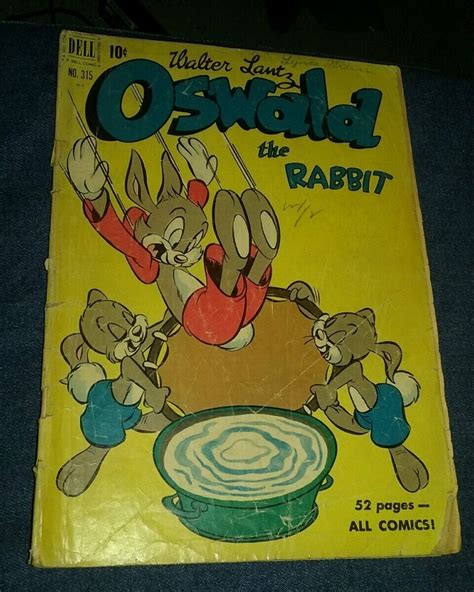 Four Color Dell Walter Lantz Oswald The Rabbit Gd Golden Age