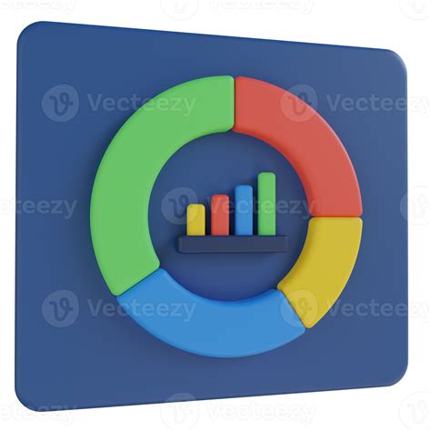 Data Analytics 3d Render Icon 14919481 Png