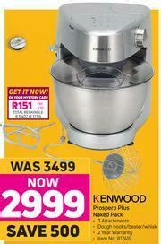 Kenwood Prospero Plus Naked Pack Offer At Game