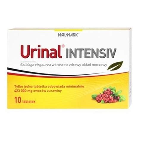 Urinal Intensiv Tabletki Solidago Virgaurea 10 Szt Infekcje I Stany