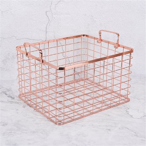 Color Coated Square Kitchen Metal Basket, Size: 12x8inch at Rs 350/piece in Kundarki