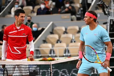 Roland Garros Day Novak Djokovic Sorride Rafa Nadal No