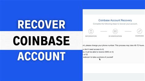 How To Recover Coinbase Account Step By Step Reset Coinbase