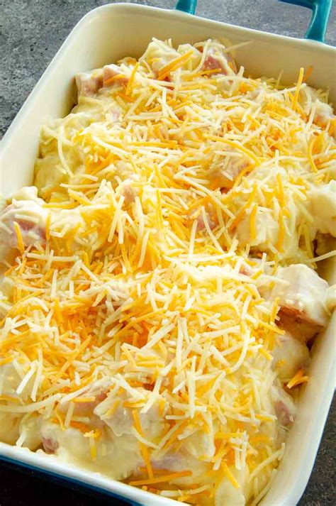 Ham And Potato Casserole With Cheese Leftover Ham Recipe West Via Midwest