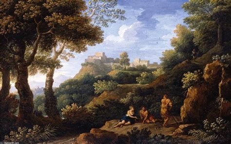 Riproduzioni Di Belle Arti Paesaggio Classico Di Jan Frans Van Bloemen