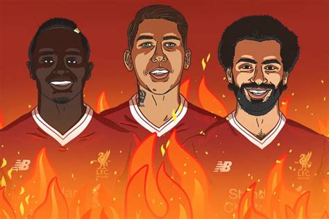 Liverpool Salah Mane Firmino Wallpaper Idea Sala De Estar