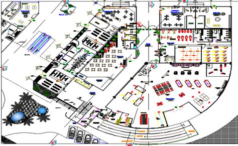 Mini Shopping Mall Floor Plan