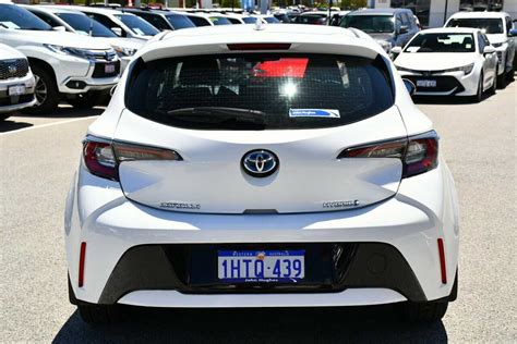 Sold Toyota Corolla Ascent Sport E Cvt Hybrid In White Used