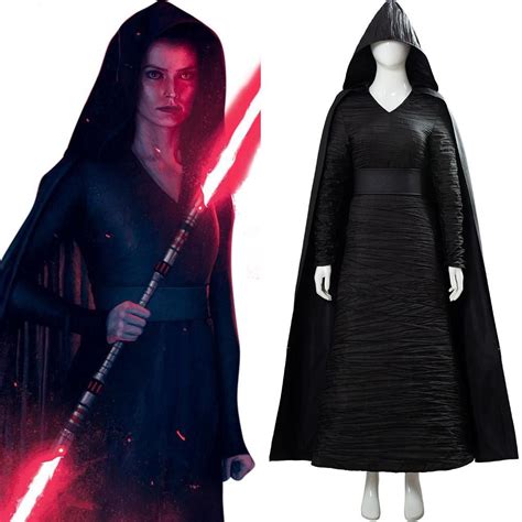 Star Wars The Rise Of Skywalker Dark Side Rey Cosplay Costume In 2020