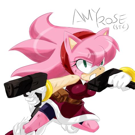 Amy Rose Hedgehog Movie Sonic And Amy Rose Pictures Sonic Fan Art | Sexiz Pix