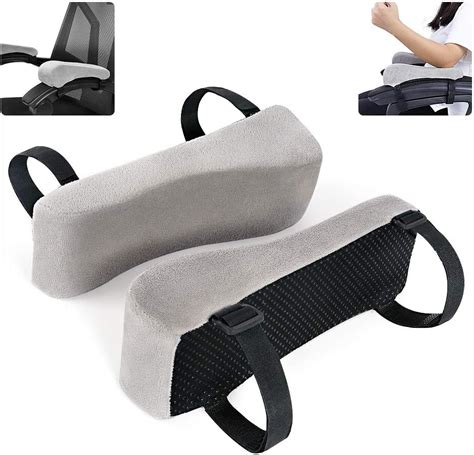 Bokemar Memory Foam Arm Rest Office Chair Armrest Pads And Elevated