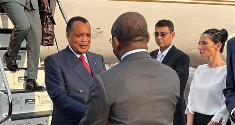 E Session Cemac Denis Sassou Nguesso Au Cameroun Pour Un Sommet