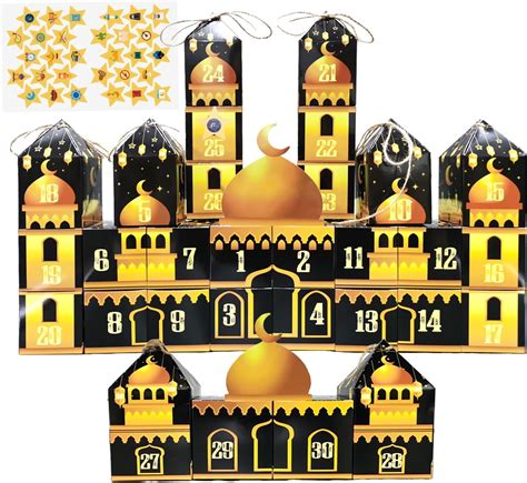 Amazon Ramadan Advent Calendar DIY Eid Calendar Countdown 30