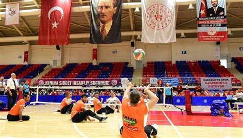 Oturarak Voleybol Süper Lig müsabakaları Karabük te başladı Zonguldak