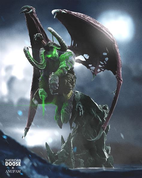 Illidan Stormrage by anupamyakuza on DeviantArt