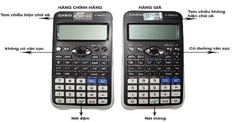 So sánh tính năng của máy tính Casio FX 580 VN PLUS với máy tính Casio