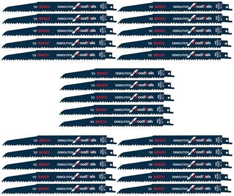 Bosch Rdn9v 25p 9 Inch 58t Demolition Reciprocating Saw Blades 25