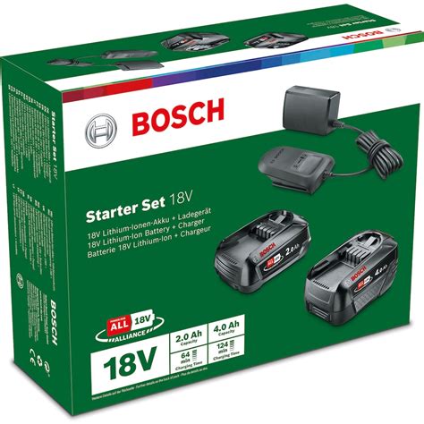 Bosch Home And Garden Akku Starter Set 180 V Bestehend Aus 2 Akkus Und 1 Ladegerät Bestellen