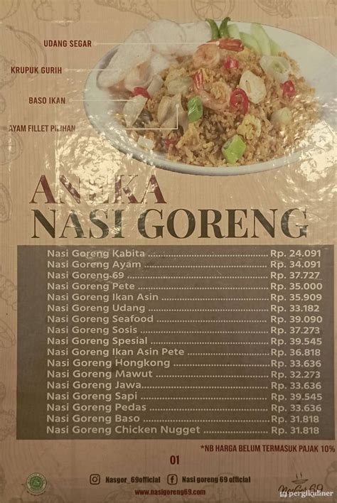 Selalu Diperbarui Menu Nasgor Tegalsari Surabaya