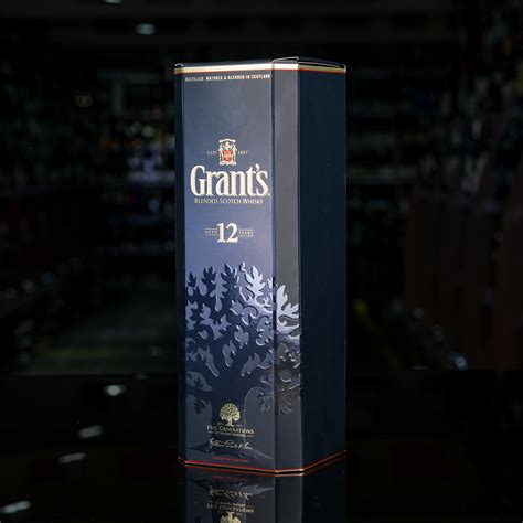 Grants 12 years - купить виски Грантс 12 лет 0.75 л - цена