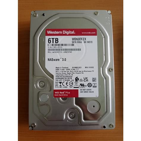 Tb Hdd Wd Red Plus Nas Rpm Mb Sata Wd Efzx Shopee