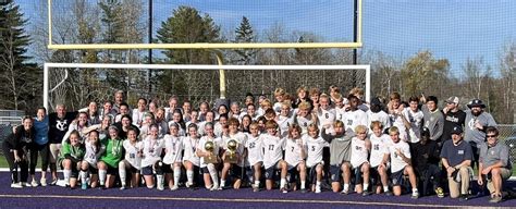 YHS Soccer sweeps the State Championships | YARMOUTH SCHOOL DEPARTMENT