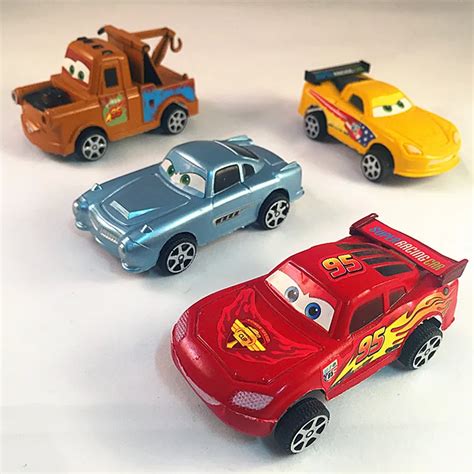 1pcs Pixar Cars Racer King Chick Hicks Dinoco Metal Toy Car For Kids Gift 1:55 Brand New & Free ...