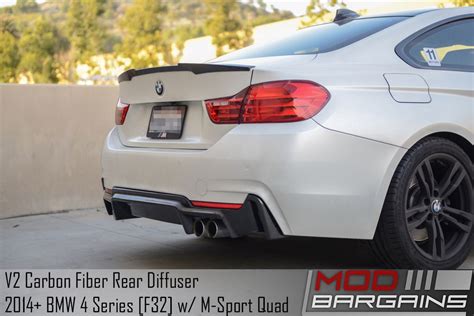 V Carbon Fiber Diffuser For Bmw Series W M Sport F F F