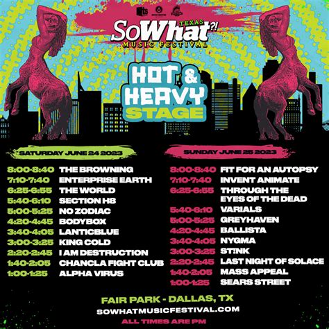 Buy Tickets To So What Music Festival 2023 In Dallas On Jun 24 2023