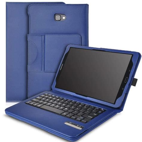 Ivso Samsung Tab A Clavier Qwerty Bluetooth Keyboard Pour