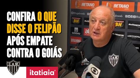 NA ÍNTEGRA ENTREVISTA COLETIVA DO FELIPÃO APÓS EMPATE GOIÁS X