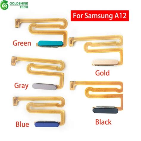 Mobile Phone Replacement Parts For Samsung Galaxy A12 M12 Power Button Flex Cable Side Key