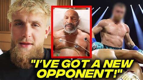 Jake Paul Reveals Replacement Opponent For Mike Tyson Fight Youtube