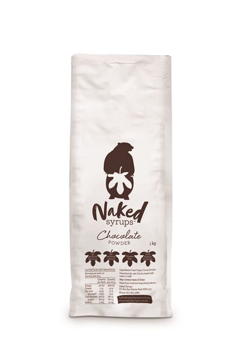 Chocolate Coffee Powder Naked Syrups Kg Neli Coffee