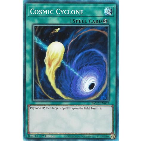 TAMA EN053 Cosmic Cyclone Tactical Masters Card Yu Gi Oh