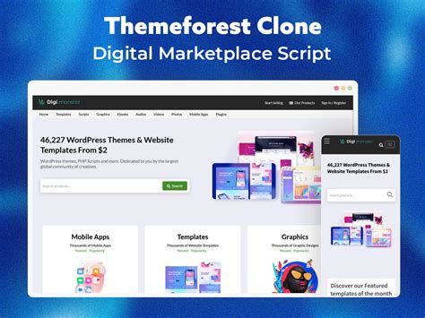 A Themeforest Clone Script To Create Digital Marketplace Upwork