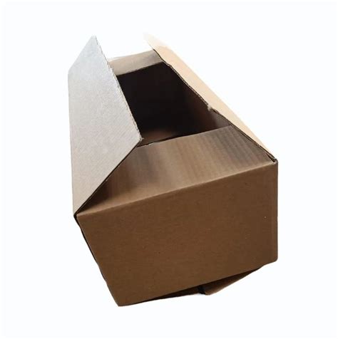 Single Phase 2 Ply Brown Corrugated Packaging Boxes At ₹ 80piece In