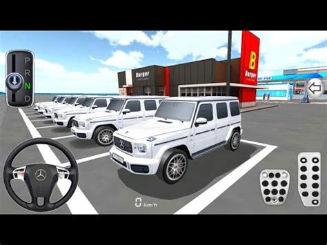 Gas Station And Car Wash Service 6 Mercedes G63 SUV 3D Driving Class