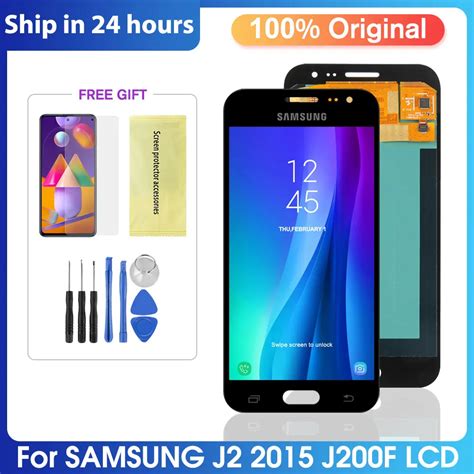 Pantalla LCD Original De 4 7 Pulgadas Para Samsung Galaxy J2 2015 J200