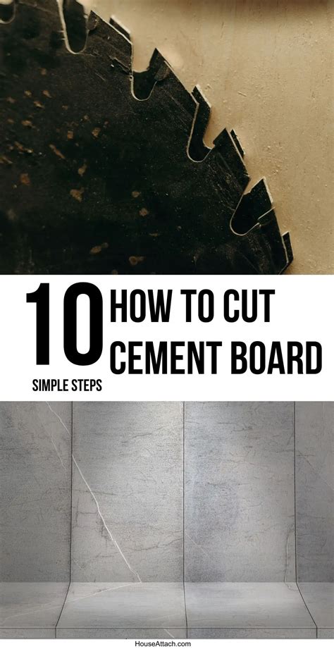 How to Cut Cement Board at Home