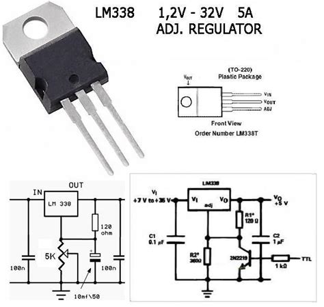 LM338T Regulador de tensión