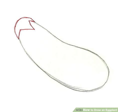 How To Draw An Eggplant 5 Steps With Pictures Wikihow