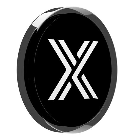 Immutable X ,IMX Glass Crypto Coin 3D Illustration 24092984 PNG