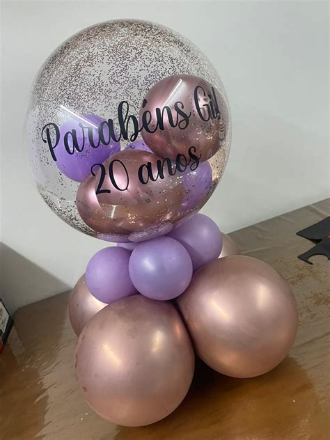 Bubble Personalizado Rose Studio Universo Decorado