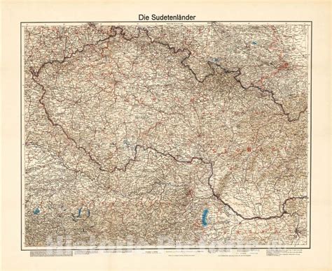 Sudetenland Map