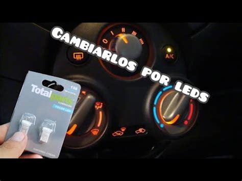 Cambio De Luces De Halogeno A Led De Panel Central Versa YouTube