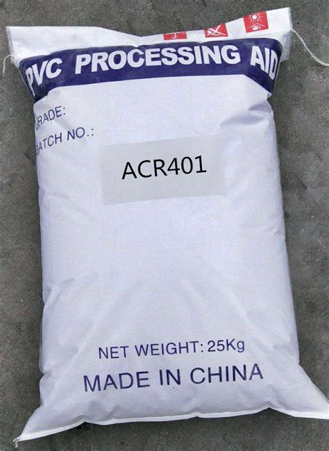 ACR 401 PVC Acrylic Processing Aid For PVC Products China Acrylic